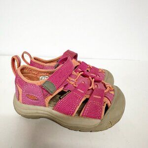 Keen Girls Outdoor Play Sandals Shoes Pink Toddler Size 6 School Hiking Water